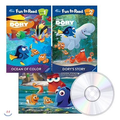 Finding Dory: Disney Fun To Read 2종 + Read Along 1종