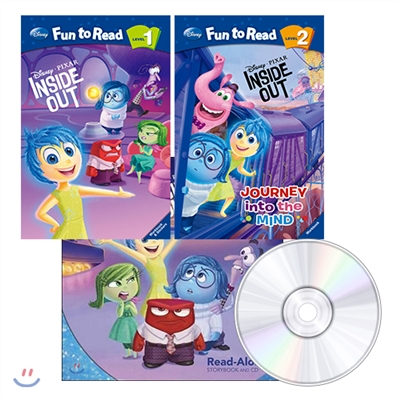 Inside Out: Disney Fun To Read 2종 + Read Along 1종