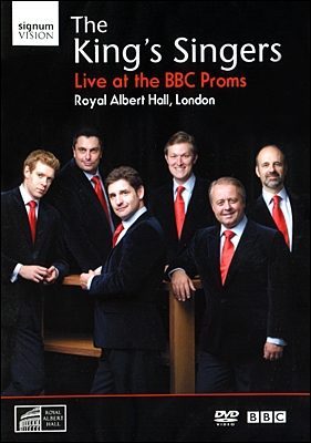 King's Singers 킹스 싱어즈 2008 로얄 알버트홀 BBC 공연 실황 DVD (Live at The BBC Proms)