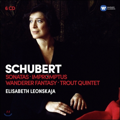 Elisabeth Leonskaja 슈베르트: 피아노 소나타, 즉흥곡, 방랑자 환상곡, 오중주 '송어' (Schubert: Sonatas, Impromptus, Wanderer Fantasy, Trout Quintet) 엘리자베스 레온스카야