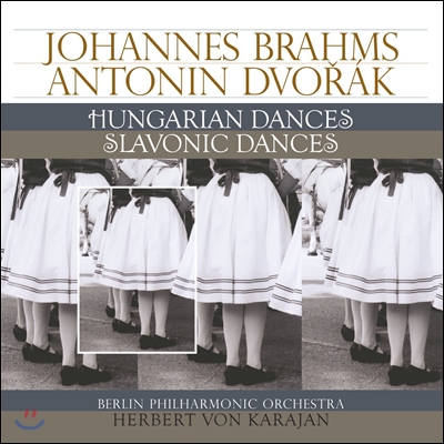 Herbert von Karajan 브람스: 헝가리 무곡 / 드보르작: 슬라브 춤곡 (Brahms: Hungarian Dances / Dvorak: Slavonic Dances) 헤르베르트 폰 카라얀 [LP]