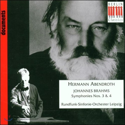 Hermann Abendroth 브람스: 교향곡 3번 4번 (Brahms : Symphony No.3, No.4