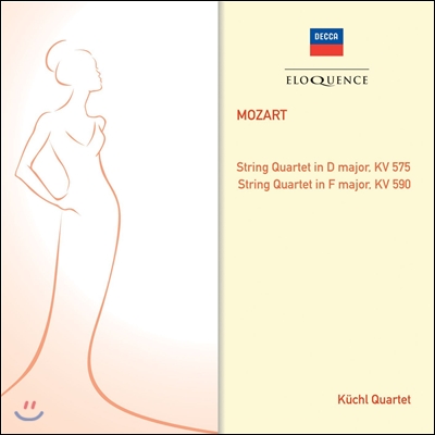 Kuchl Quartet 모차르트: 현악 사중주 21번, 23번 &#39;프러시안&#39; (Mozart: String Quartets KV575 &amp; 590 &#39;Prussian&#39;) 퀴힐 사중주단