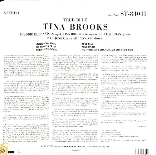 Tina Brooks (티나 브룩스) - True Blue [LP]  