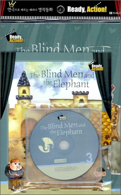 Ready Action 3 : The Blind Men and the Elephant (Student Book + Workbook + Audio CD 1장)