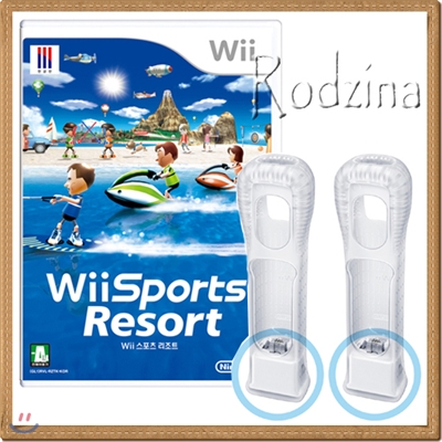 Wii 위스포츠리조트(기본 모션플러스포함) + 추가모션플러스1개