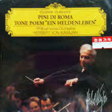Herbert Von Karajan - Respighi : Pini di Roma, Strauss : Tone Poem Ein Heldenleben op. 40 (미개봉/nis8023)