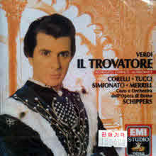 Robert Merril, Franco Corelli, Thomas Schippers - Verdi : Il Trovatore - Highlights (미개봉/수입/ekcd02102)