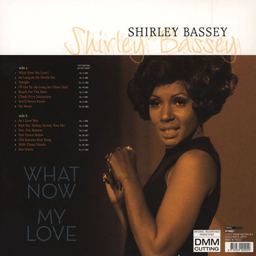 Shirley Bassey (셜리 베이시) - What Now My Love - 15 Greatest Hits [LP]