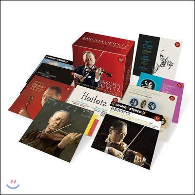 Jascha Heifetz 야샤 하이페츠 스테레오 컬렉션 전집 [리마스터드 에디션] (The Complete Stereo Collection Remastered)