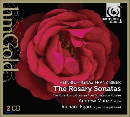 Andrew Manze 비버: 로자리오 [묵주] 소나타 전곡 - 앤드루 맨지, 리차드 이가 (Heinrich Ignaz Franz Biber: The Rosary [Mystery] Sonatas)
