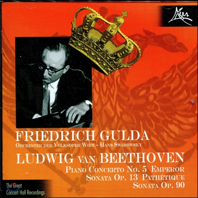 Friedrich Gulda 베토벤: 피아노 협주곡 5번 '황제', 피아노 소나타 8번 '비창', 27번 - 프리드리히 굴다 (Beethoven: Piano Concerto Emperor, Sonata Pathetique)