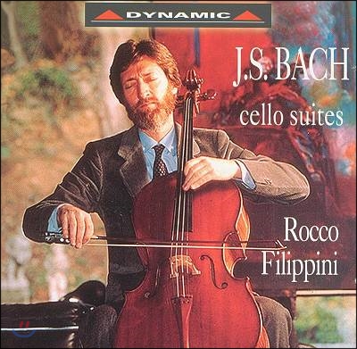 Rocco Filippini 바흐: 무반주 첼로 모음곡 전곡집 - 로코 필리피니 (Bach: Cello Suites Nos. 1-6, BWV1007-1012)