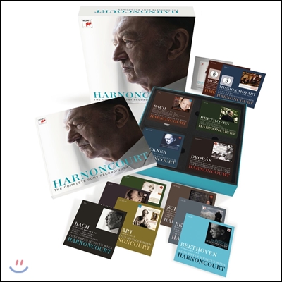 Nikolaus Harnoncourt 니콜라우스 아르농쿠르 소니 레코딩 전집 61CD+3DVD 박스세트 (The Complete Sony Recordings)