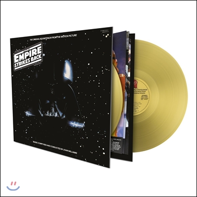 스타워즈 에피소드 5 - 제국의 역습 영화음악 [골드 바이닐 한정반] (Star Wars Episode V - Empire Strikes Back) [Gold Vinyl LP]