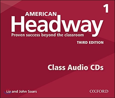 American Headway 3e 1 Class Audio CD 3 Discs