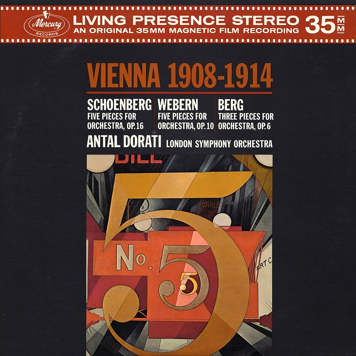 Antal Dorati 제2 비엔나 악파 - 쇤베르크 / 베베른 / 알반 베르크 (Vienna 1908-1914: Schoenberg, Anton Webern, Alban Berg) [LP]