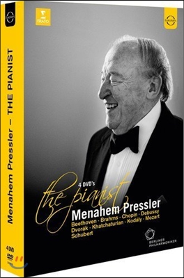 Menahem Pressler 메나헴 프레슬러: 더 피아니스트 DVD 박스세트 - 공연 영상 모음 (The Pianist)