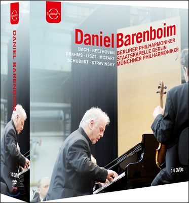 Daniel Barenboim 다니엘 바렌보임: 더 피아니스트 DVD 박스세트 - 바흐 / 베토벤 / 브람스 / 리스트 외 (The Pianist - J.S. Bach / Beethoven / Brahms / Liszt / Mozart)