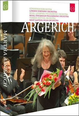 Martha Argerich 마르타 아르헤리치: 더 피아니스트 DVD 박스 세트 - 다큐멘터리와 공연 실황 (The Pianist - Chopoin / Ravel / Mozart / Schumann / Beethoven)