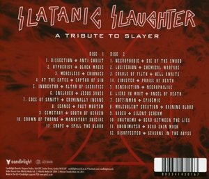 Slatanic Slaughter II: A Tribute to Slayer (슬래타닉 슬로터 - 슬레이어 헌정 앨범) [White & Red Vinyl 2LP]