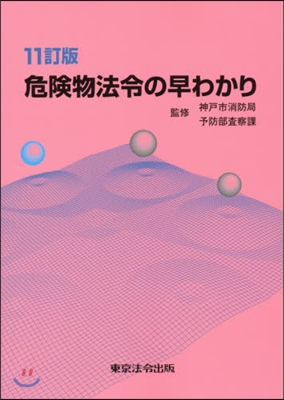 危險物法令の早わかり 11訂版