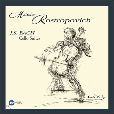 Mstislav Rostropovich 바흐: 무반주 첼로 모음곡 전곡집 - 로스트로포비치 (Bach: Cello Suites Nos. 1-6, BWV1007-1012)