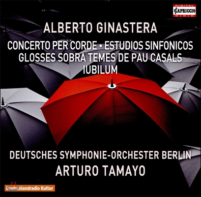 Arturo Tamayo 히나스테라: 파블로 카잘스의 테마에 의한 글로세, 교향적 연습곡 (Ginastera: Estudios Sinfonicos Op.35, Glosses sobra Themes de Pau Casals) 아르투로 타마요