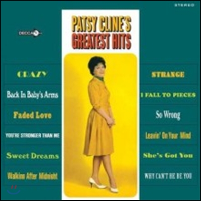 Patsy Cline (팻시 클라인) - Greatest Hits [LP]