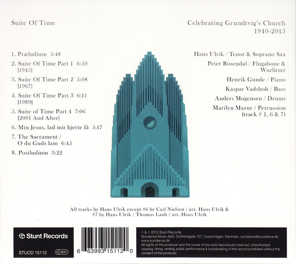 Hans Ulrik (한스 울릭) - Suite Of Time: Celebrating Grundvig's Church 1940-2015 (시간의 모음곡: 그룬트비 교회 75주년 기념 재즈 예배)