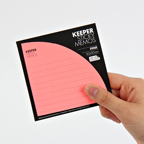 KEEPER STICKY MEMOS(Pink)