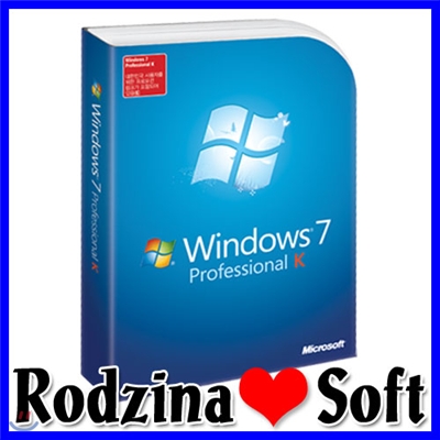 한글 Windows7 Professional K 처음사용자 윈도우7 프로페셔널 K