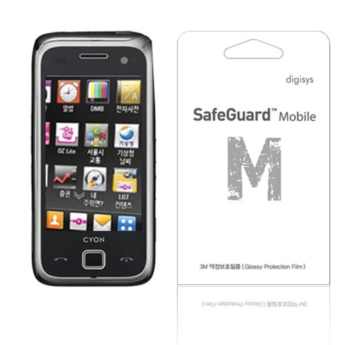 3M 레일라 액정보호필름 세이프가드 LG SU210 SafeGuard Mobile Glossy