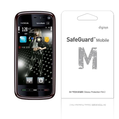 3M 노키아 5800 액정보호필름 세이프가드 NOKIA SafeGuard Mobile Glossy