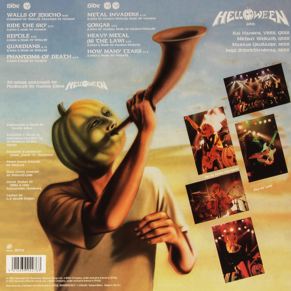 Helloween (헬로윈) - Walls Of Jericho [LP] 