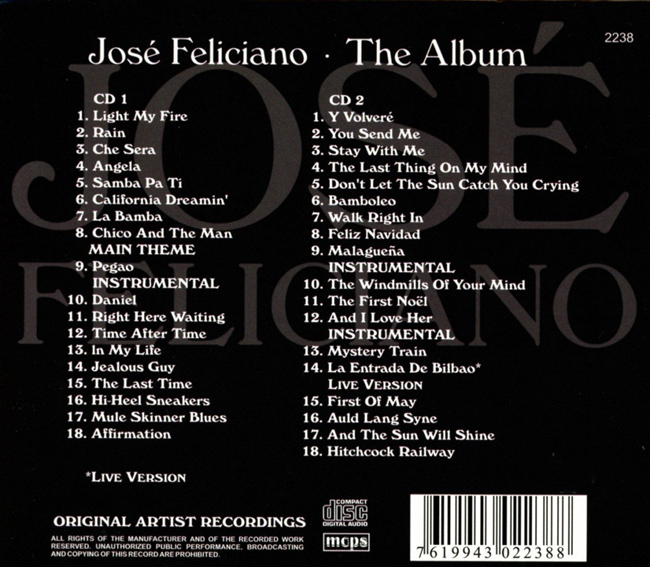 Jose Feliciano (호세 펠리치아노) - The Album