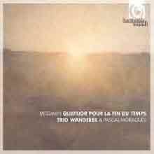 Trio Wanderer - Messiaen : Quatuor Pour La Fin Du Temps (메시앙 : 시간의 종말을 위한 4중주, 주제와 변주/수입/미개봉/Digipack/hmc901987)