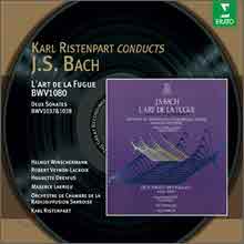 Karl Ristenpart - Bach : L'art de la Fugue BWV1080 (이 한 장의 역사적 명반 - 바흐 : 푸가의 기법/2CD/미개봉/wkc2d0011)