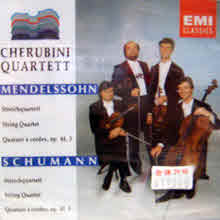 Cherubini-Quartett - Mendelssohn, Schumann : Streichquartette (수입/미개봉/cdc7541412)