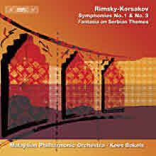 Kees Bakels - Rimsky-Korsakov : Symphony No.1 Op.1, No.3 Op.32, Fantasia On Serbian Themes Op.6 (림스키-코르사코프 : 교향곡 1.3번, 세르비아 환상곡/수입/미개봉/biscd1477)