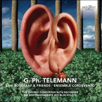 Erik Bosgraaf 텔레만: 리코더를 위한 이중 협주곡 (Telemann: The Double Concertos with Recorder) 에릭 보스그라프, 코르데벤토 앙상블