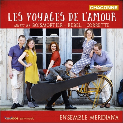 Ensemble Meridiana 큐피도의 여행 - 브와모르티에 / 르벨 / 코레트 (Les Voyages de l'Amour - Music by Boismortier, Rebel, Corrette)