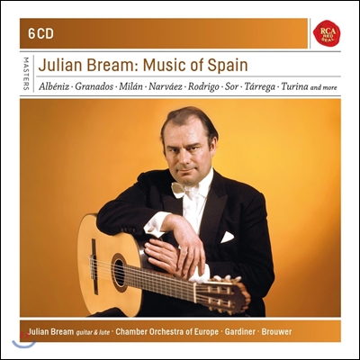 Julian Bream 줄리안 브림 - 스페인의 기타 음악: 알베니즈 / 그라나도스 / 로드리고 / 소르 / 타레가 외 (Music of Spain: Albeniz, Granados, Rodrigo, Sor, Tarrega)