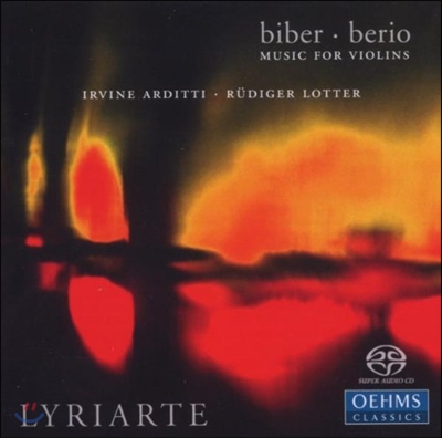 Lyriarte 비버 / 베리오: 바이올린 작품집 (Biber / Berio: Music for Violin) 리리아르테