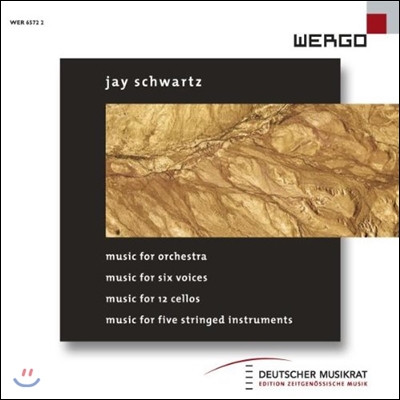 Diego Masson 제이 슈워츠: 오케스트라를 위한 음악, 여섯 목소리를 위한 음악 (Jay Schwartz: Music For Orchestra, Music for Six Voices)