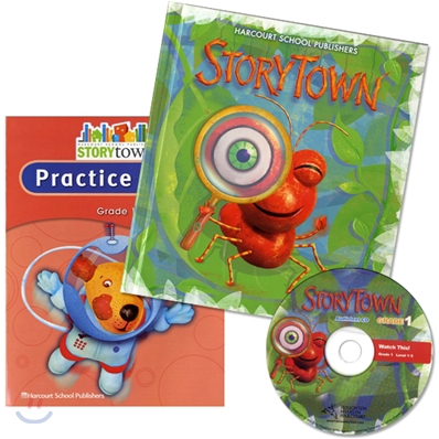 [Story Town] Grade 1.5 - Watch This! Set (Student Book + Workbook + CD)