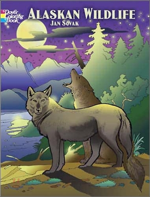 Alaskan Wildlife Coloring Book