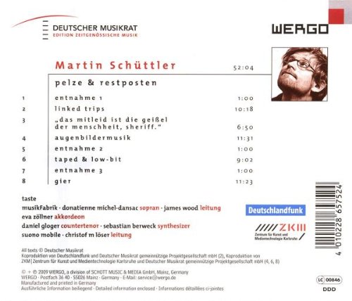 Christof M. Loser 마틴 쉬틀러: 모피와 나머지 (Martin Schuttler: Pelze & Restposten)