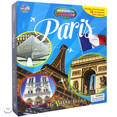 Paris : Around The World My Busy Book 세계 도시 비지북 : 파리