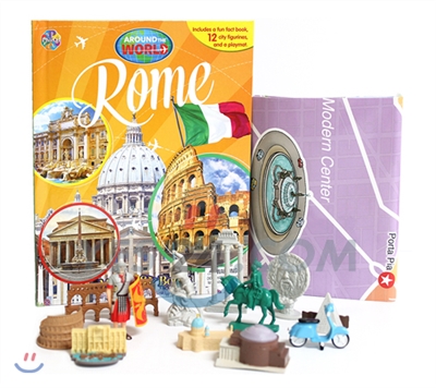 Rome : Around The World My Busy Book : 세계 도시 비지북 : 로마